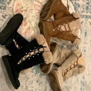 Ugg lace up boots